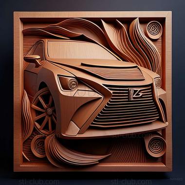 3D модель Lexus ES (STL)